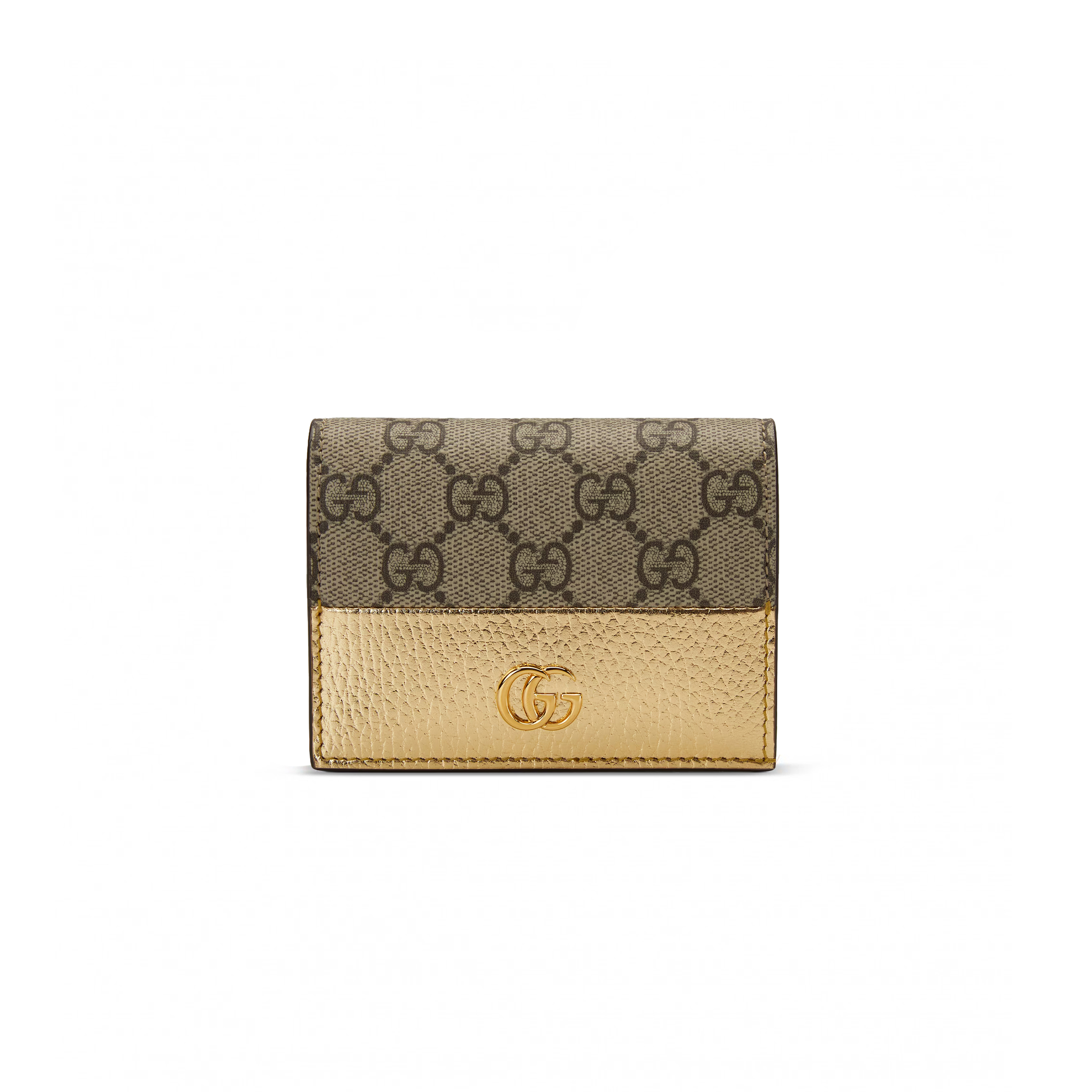 GUCCI GG MARMONT BI-COLOUR CARD CASE WALLET 658610AABGY8658 (11*8.5*3cm) GUCCI GG MARMONT BI-COLOUR CARD CASE WALLET 658610AABGY8658 (11*8.5*3cm)